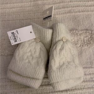 Kohl's Sonoma Cream Kids Mittens